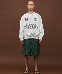yeseyesee/イエスアイシー Paneled Comfort Shorts ナイロンショーツ