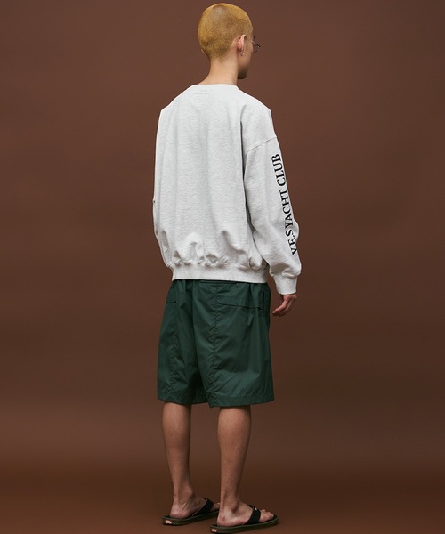 YESEYESEE（イエスアイシー）の「yeseyesee/イエスアイシー Paneled Comfort Shorts ナイロンショーツ（カーゴパンツ・メンズ・ネイビー/グリーン/ブラック・M/L/XL）」の10枚目の写真