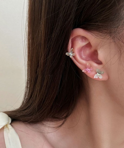 セール】蝶々ピアスセット 8個セット（ピアス（両耳用