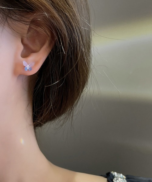 セール】蝶々ピアスセット 8個セット（ピアス（両耳用