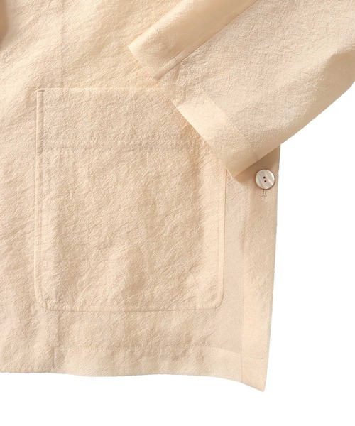 DRESSLAVE（ドレスレイブ）の「wrinkles organza big jacket(リンクルオーガンジービッグジャケット)（テーラードジャケット・レディース・ブラック/ベージュ・38）」の12枚目の写真