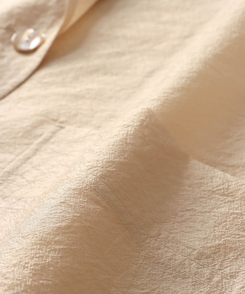 DRESSLAVE（ドレスレイブ）の「wrinkles organza big jacket(リンクルオーガンジービッグジャケット)（テーラードジャケット・レディース・ブラック/ベージュ・38）」の13枚目の写真