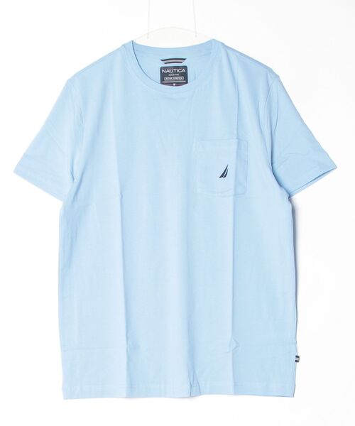 NAUTICA（ノーティカ）の「【T18】【NAUTICA/ノーティカ】SS ANCHOR POCKET TEE（Tシャツ/カットソー・メンズ・ホワイト/ブラック/ネイビー/ブルー・MEDIUM/LARGE/X-LARGE）」の4枚目の写真