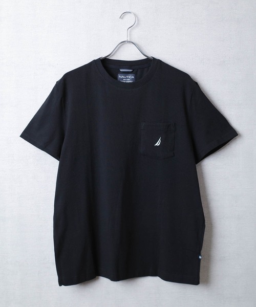 NAUTICA（ノーティカ）の「【T18】【NAUTICA/ノーティカ】SS ANCHOR POCKET TEE（Tシャツ/カットソー・メンズ・ホワイト/ブラック/ネイビー/ブルー・MEDIUM/LARGE/X-LARGE）」の3枚目の写真