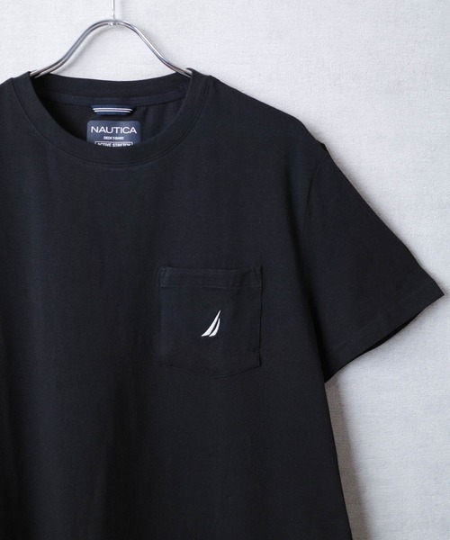 NAUTICA（ノーティカ）の「【T18】【NAUTICA/ノーティカ】SS ANCHOR POCKET TEE（Tシャツ/カットソー・メンズ・ホワイト/ブラック/ネイビー/ブルー・MEDIUM/LARGE/X-LARGE）」の10枚目の写真