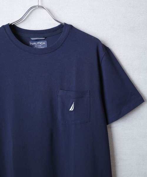 NAUTICA（ノーティカ）の「【T18】【NAUTICA/ノーティカ】SS ANCHOR POCKET TEE（Tシャツ/カットソー・メンズ・ホワイト/ブラック/ネイビー/ブルー・MEDIUM/LARGE/X-LARGE）」の20枚目の写真