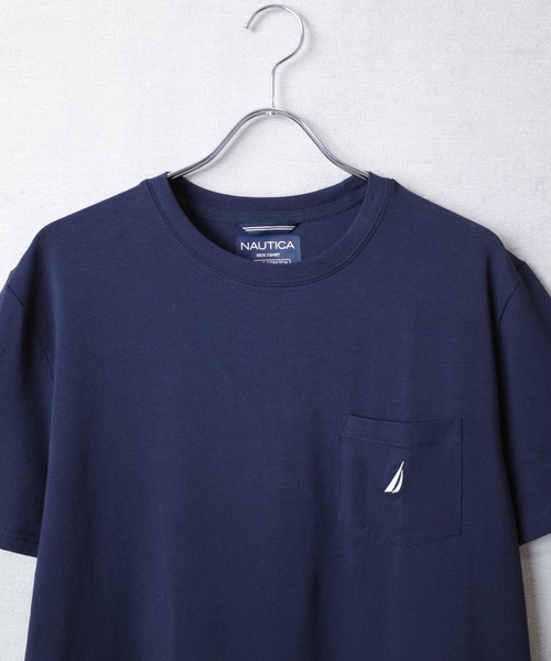 NAUTICA（ノーティカ）の「【T18】【NAUTICA/ノーティカ】SS ANCHOR POCKET TEE（Tシャツ/カットソー・メンズ・ホワイト/ブラック/ネイビー/ブルー・MEDIUM/LARGE/X-LARGE）」の21枚目の写真