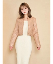 セール/ブランド古着】ノーカラージャケット（ノーカラージャケット