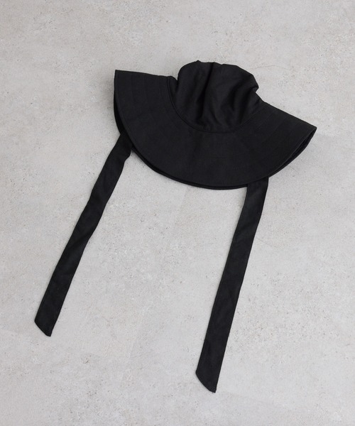 CIAOPANIC TYPY（チャオパニックティピー）の「【UV】アソート柄紐付きHAT（ハット・レディース・ブラック/オフホワイト/ブラウン・ONE SIZE）」の10枚目の写真