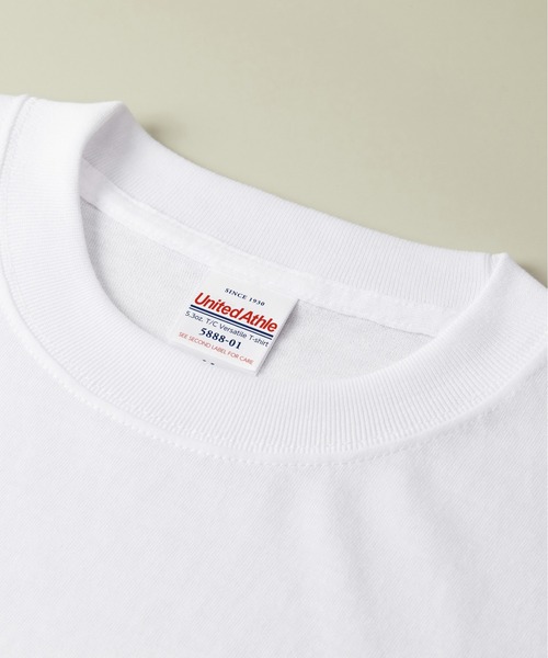 United Athle(ユナイテッドアスレ)の「UnitedAthle ユナイテッドアスレ 5.3オンス Tシャツ(Tシャツ/カットソー・メンズ・スモークピンク/ブラック系その他/ブルー系その他/ホワイト/ブラック・L/S/XL/M)」の16枚目の写真