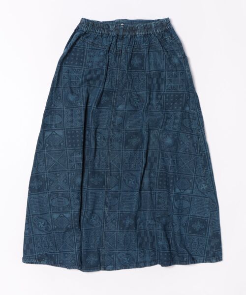 チチカカ（チチカカ）の「アディレプリントデニムスカート（スカート