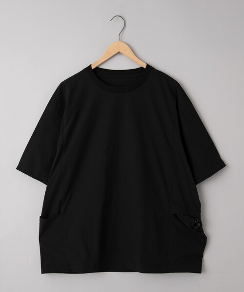 coen(コーエン)の「ハイカーテックライトウェイトTシャツ 【洗濯機洗い可・2WAYストレッチ・防シワ】(Tシャツ/カットソー・メンズ・ブラック/ブラウン/ダークグレー・S/M/L/XL)」の8枚目の写真