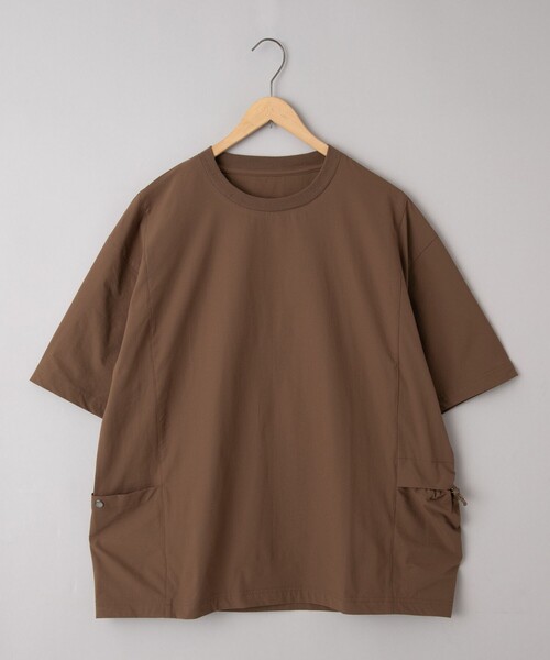 coen(コーエン)の「ハイカーテックライトウェイトTシャツ 【洗濯機洗い可・2WAYストレッチ・防シワ】(Tシャツ/カットソー・メンズ・ブラック/ブラウン/ダークグレー・S/M/L/XL)」の7枚目の写真