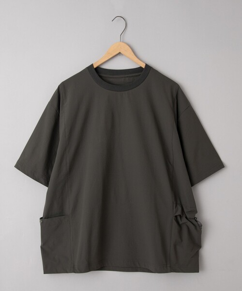 coen(コーエン)の「ハイカーテックライトウェイトTシャツ 【洗濯機洗い可・2WAYストレッチ・防シワ】(Tシャツ/カットソー・メンズ・ブラック/ブラウン/ダークグレー・S/M/L/XL)」の6枚目の写真
