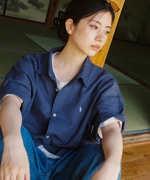 BROKEN BASE（ブロークンベース）の「U.S. POLO ASSN　ハーフスリーブシャツ（シャツ/ブラウス・メンズ・ネイビー系/グレー系/ホワイト系・MEDIUM/LARGE）」の17枚目の写真