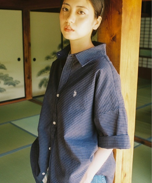 BROKEN BASE（ブロークンベース）の「U.S. POLO ASSN　ハーフスリーブシャツ（シャツ/ブラウス・メンズ・ネイビー系/グレー系/ホワイト系・MEDIUM/LARGE）」の20枚目の写真