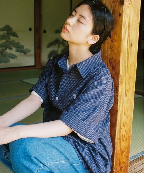 BROKEN BASE（ブロークンベース）の「U.S. POLO ASSN　ハーフスリーブシャツ（シャツ/ブラウス・メンズ・ネイビー系/グレー系/ホワイト系・MEDIUM/LARGE）」の21枚目の写真