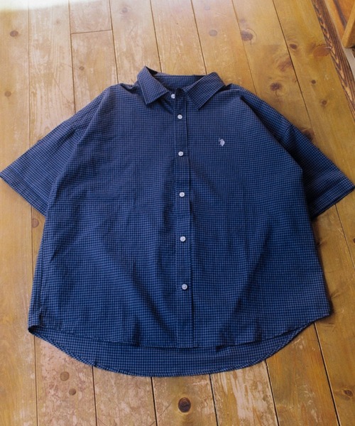 BROKEN BASE（ブロークンベース）の「U.S. POLO ASSN　ハーフスリーブシャツ（シャツ/ブラウス・メンズ・ネイビー系/グレー系/ホワイト系・MEDIUM/LARGE）」の10枚目の写真