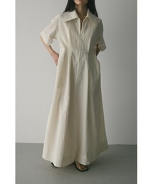 STYLEMIXER | ビッグカラーフレアワンピース(ワンピース)