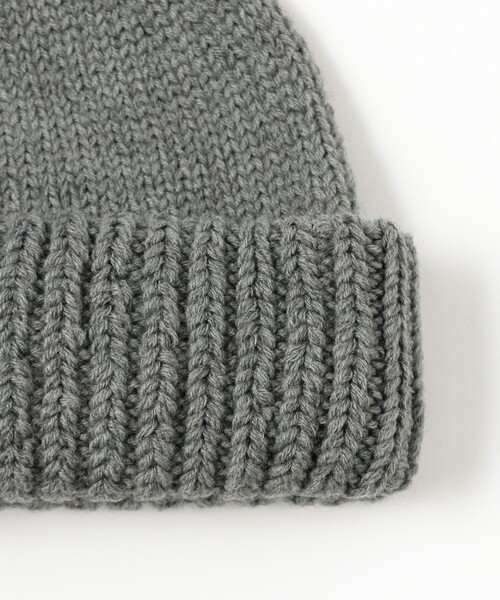 RACAL（ラカル）の「RACAL / Whole Garment Knit Watch（ニットキャップ/ビーニー・メンズ・グレー/ブラック/ベージュ・ONE SIZE）」の5枚目の写真