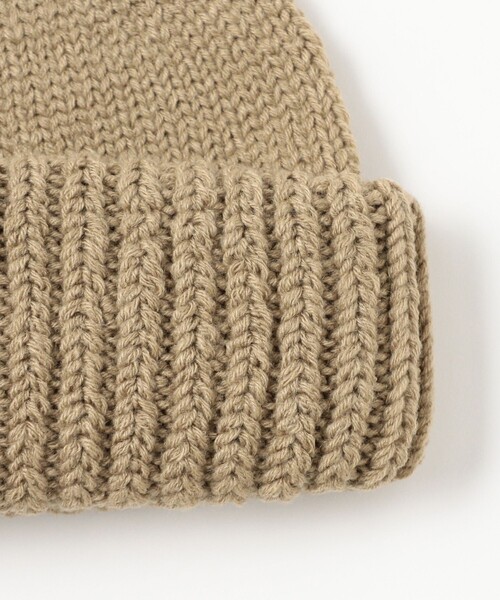 RACAL（ラカル）の「RACAL / Whole Garment Knit Watch（ニットキャップ/ビーニー・メンズ・グレー/ブラック/ベージュ・ONE SIZE）」の4枚目の写真