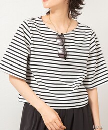 NOLLEY’S | 刺繍ショートTシャツ(Tシャツ/カットソー)