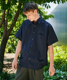 markaware/marka】ウォッシャブルウール天竺 / 2ボタンポロL/S Tee