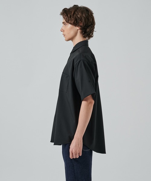 markaware（マーカウェア）の「【MARKAWARE/marka】COMFORT FIT S/S SHIRT（シャツ/ブラウス・メンズ・ネイビー/ブラック/チャコールグレー・1/2）」の5枚目の写真
