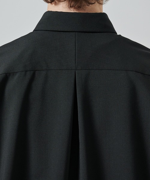 markaware（マーカウェア）の「【MARKAWARE/marka】COMFORT FIT S/S SHIRT（シャツ/ブラウス・メンズ・ネイビー/ブラック/チャコールグレー・1/2）」の7枚目の写真