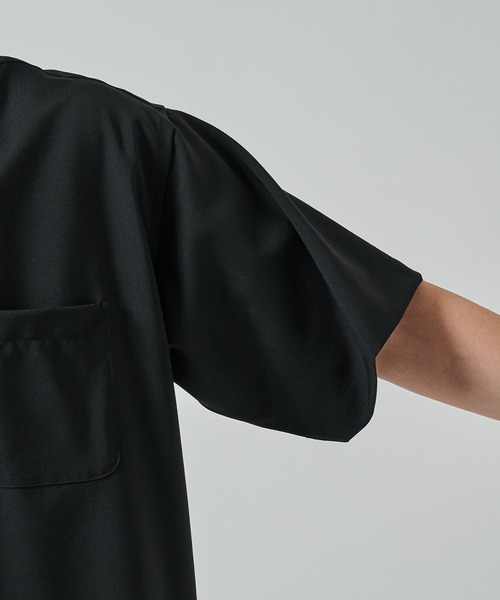 markaware（マーカウェア）の「【MARKAWARE/marka】COMFORT FIT S/S SHIRT（シャツ/ブラウス・メンズ・ネイビー/ブラック/チャコールグレー・1/2）」の11枚目の写真