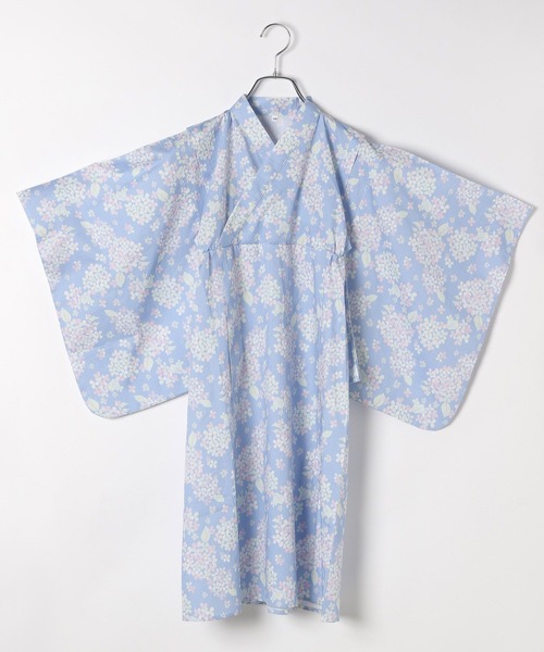 GLOBAL WORK（グローバルワーク）の「洗える簡単浴衣セット/T/575729（浴衣・キッズ・ピンク/ブルー・100cm/110cm/120cm）」の7枚目の写真