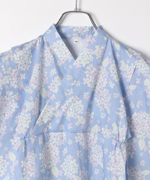 GLOBAL WORK（グローバルワーク）の「洗える簡単浴衣セット/T/575729（浴衣・キッズ・ピンク/ブルー・100cm/110cm/120cm）」の8枚目の写真