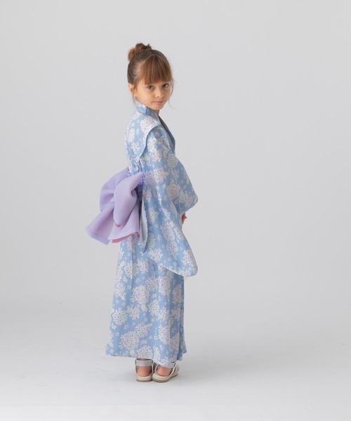 GLOBAL WORK（グローバルワーク）の「洗える簡単浴衣セット/T/575729（浴衣・キッズ・ピンク/ブルー・100cm/110cm/120cm）」の21枚目の写真