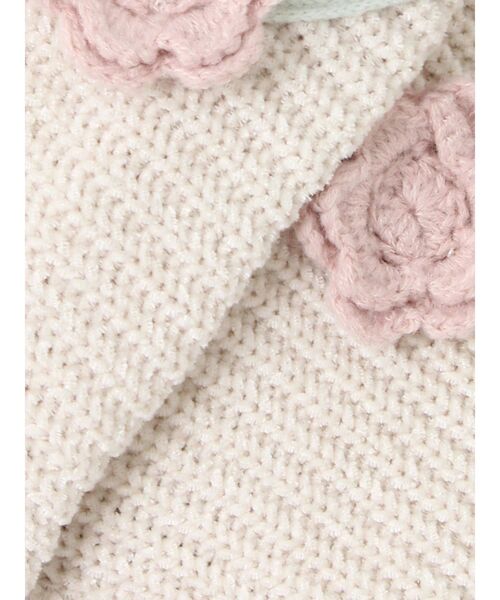merry jenny（メリージェニー）の「お花咲いたzipニットカーディガン（カーディガン/ボレロ・レディース・アイボリー/ブルー/ピンク・FREE）」の17枚目の写真