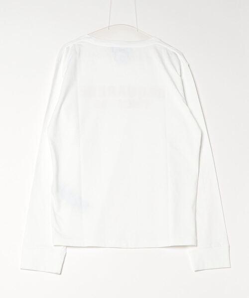DSQUARED2（ディースクエアード）の「Breezy Fit LS Tee LOGO/0252（Tシャツ/カットソー・レディース・ホワイト・XS/S）」の2枚目の写真