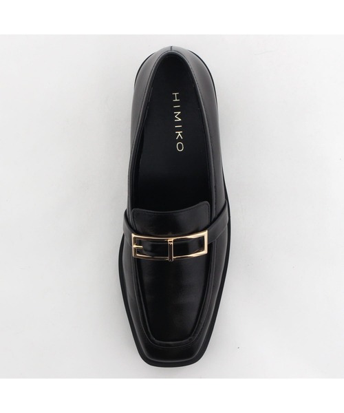 HIMIKO(ヒミコ)の「【HIMIKO】【撥水】トラックソールスクエアバックルローファー/651321(ローファー・レディース・ブラック/アイボリー/ブラウン・22.0cm/23.0cm/24.0cm/25.5cm/22.5cm/23.5cm/24.5cm/25.0cm)」の22枚目の写真