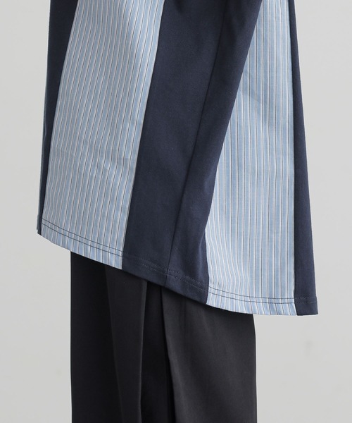 n'OrLABEL(ノアールレーベル)の「異素材切替ドルマンカットソー(Tシャツ/カットソー・レディース・アイボリー/モカ/ネイビー・FREE)」の20枚目の写真