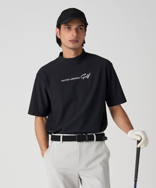 UNITED ARROWS GOLF モックネック　ポロシャツ ウィメンズ モックネック ポロシャツ