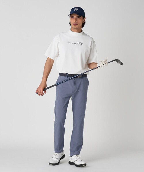 UNITED ARROWS GOLF モックネック　ポロシャツ ウィメンズ モックネック ポロシャツ