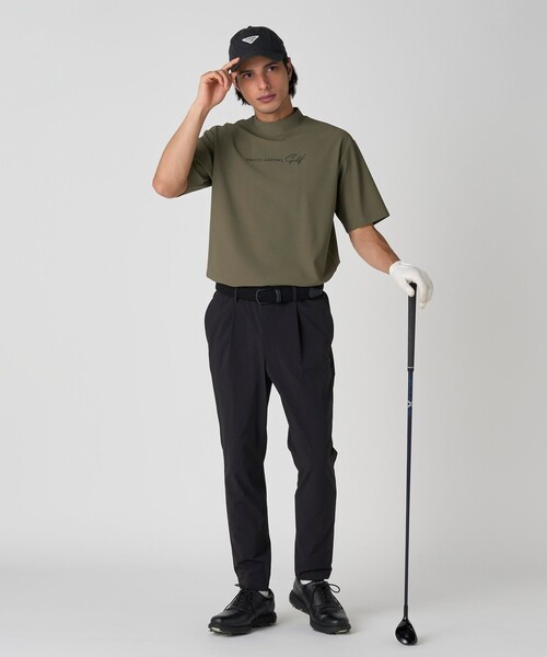 UNITED ARROWS GOLF モックネック　ポロシャツ UNITED ARROWS GOLF（ユナイテッドアローズゴルフ）の「メンズ