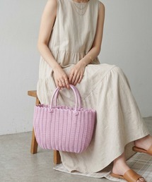 BACKYARD FAMILY（バックヤードファミリー）の「PPバッグ ミドル（かごバッグ）」