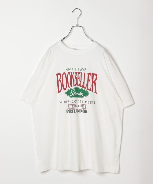 BAYFLOW（ベイフロー）の「グラフィックBIGTシャツ（Tシャツ/カットソー・レディース・レッド/オレンジ/ブルー・FREE）」の9枚目の写真