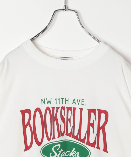 BAYFLOW（ベイフロー）の「グラフィックBIGTシャツ（Tシャツ/カットソー・レディース・レッド/オレンジ/ブルー・FREE）」の13枚目の写真