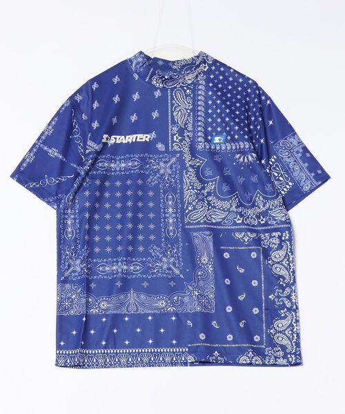STARTER(スターター)の「【STARTER GOLF】スターターゴルフ BANDANA MOCK NECK TEE モックネック Tシャツ SG-123004(Tシャツ/カットソー・メンズ・ブラック/レッド/ネイビー・M/L)」の16枚目の写真