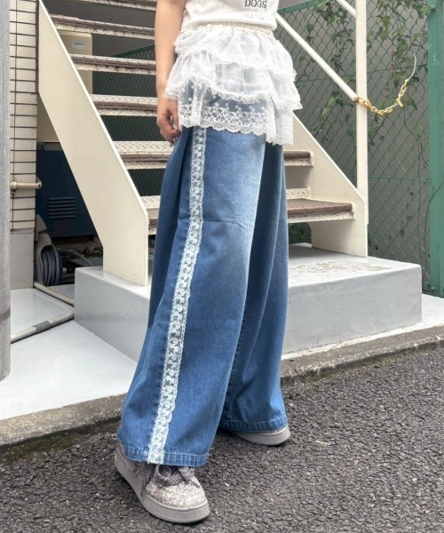 Candy Stripper（キャンディストリッパー）の「SHEER SKIRT LAYERED