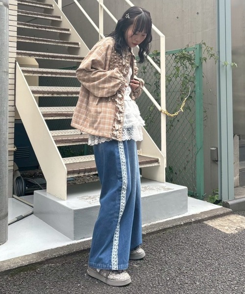 Candy Stripper（キャンディストリッパー）の「SHEER SKIRT LAYERED