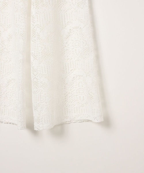 PAGEBOY（ページボーイ）の「レースワイドフレアパンツ（その他パンツ・レディース・ホワイト/ブラック・FREE）」の19枚目の写真