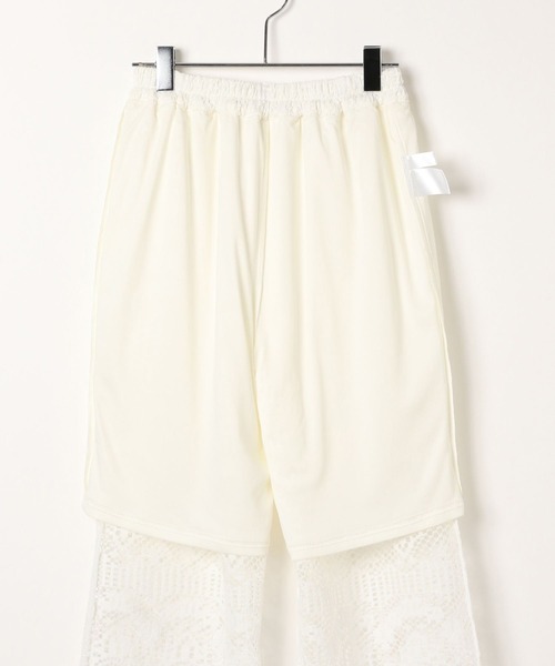 PAGEBOY（ページボーイ）の「レースワイドフレアパンツ（その他パンツ・レディース・ホワイト/ブラック・FREE）」の21枚目の写真