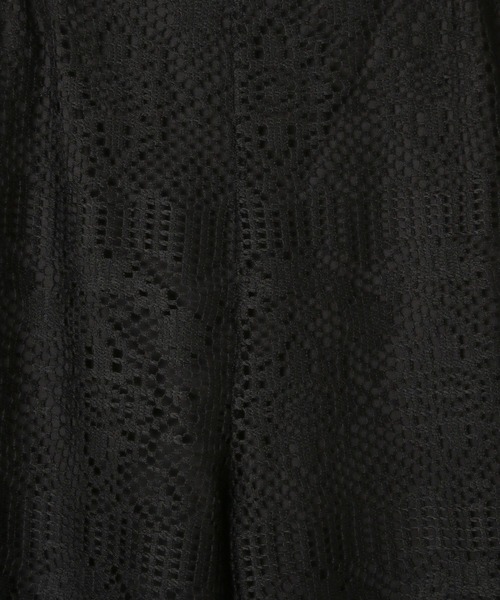 PAGEBOY（ページボーイ）の「レースワイドフレアパンツ（その他パンツ・レディース・ホワイト/ブラック・FREE）」の16枚目の写真