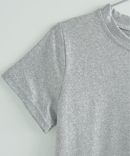kirakiraShop(キラキラショップ)の「サイドスリット 半袖 Tシャツ(ニット/セーター・レディース・グレー/ベージュ/ブラック/ホワイト・FREE)」の18枚目の写真